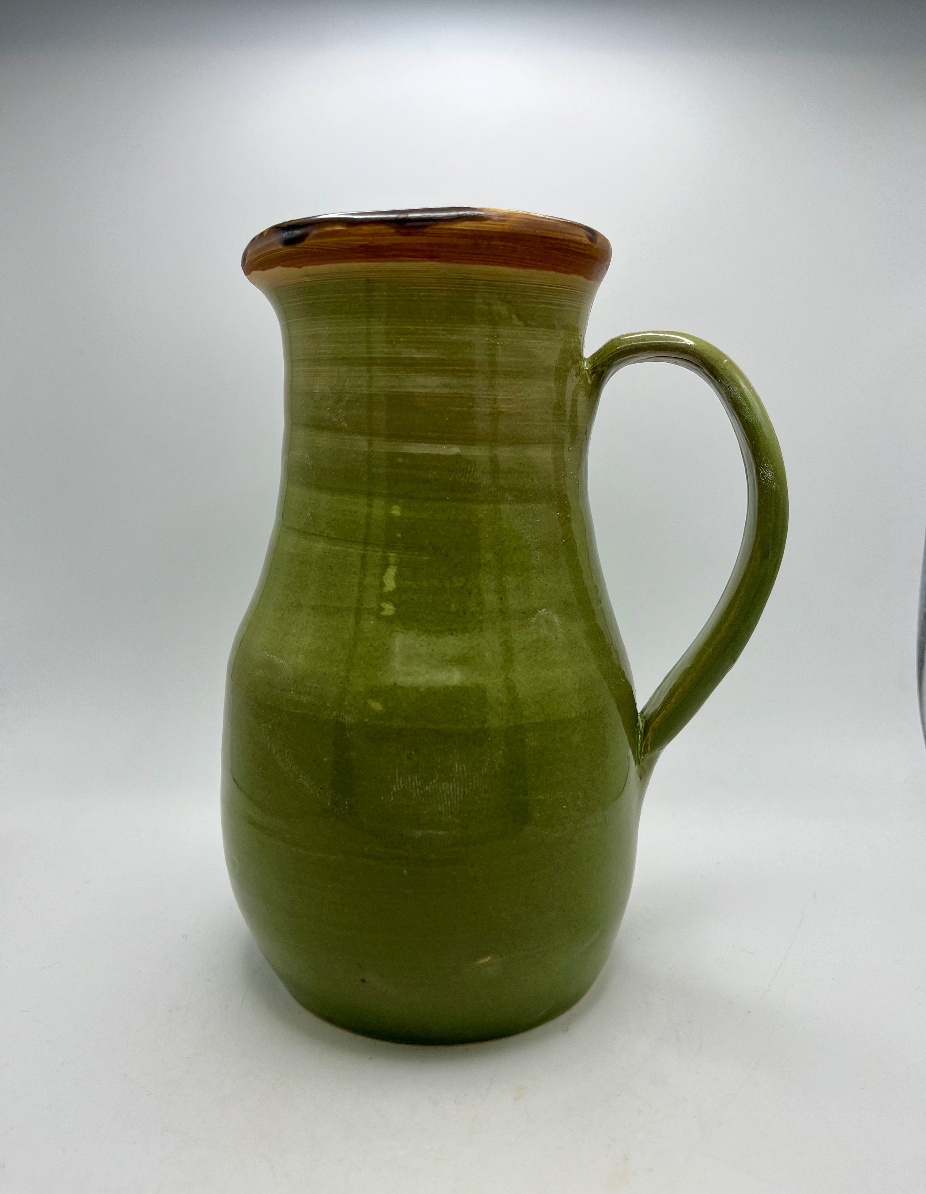 Large Green Pitcher
