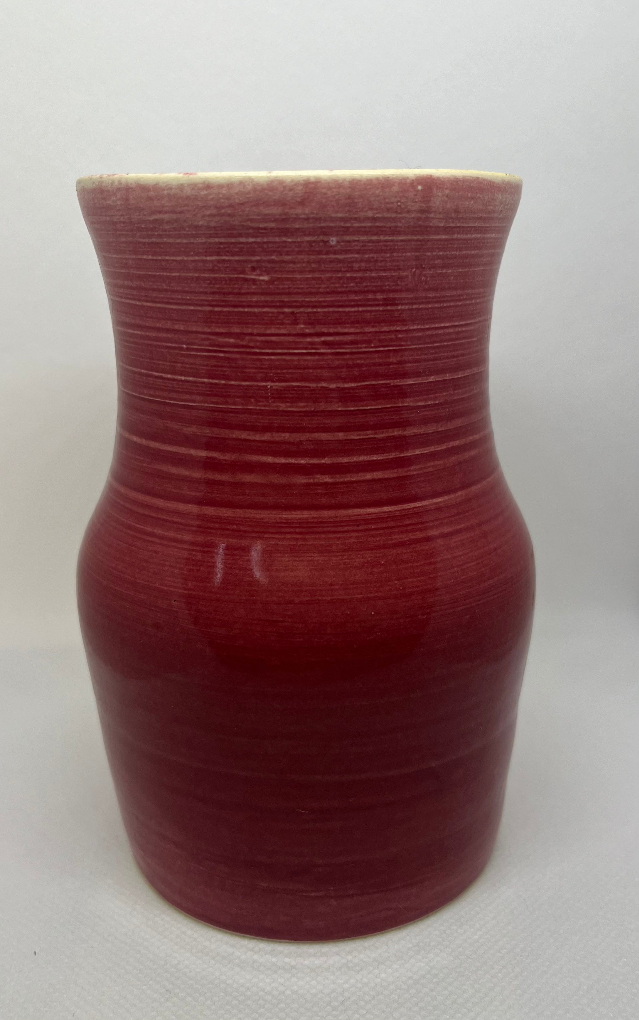 Red Flower Vase
